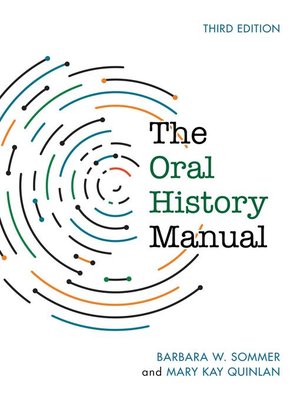 cover image of The Oral History Manual